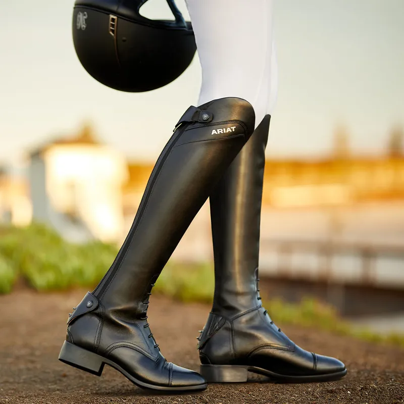 Ariat Women's Palisade Tall Riding Boot Black - Image 6