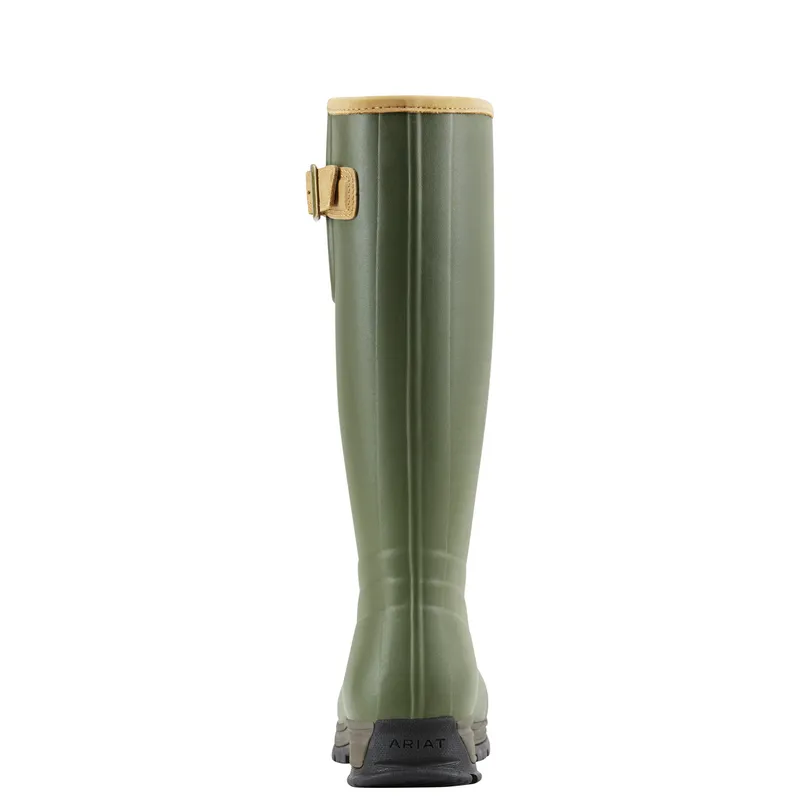 Ariat Women's Burford Insulated Rubber Boot Olive Green - Image 3