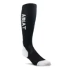 Ariat AriatTEK Performance Socks Black/White