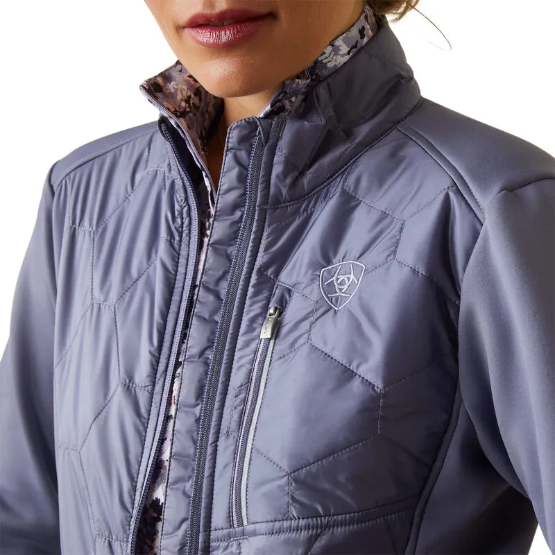Ariat Women's Fusion Insulated Jacket Dusky Granite - Image 3