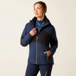 Ariat Women's Valor H2O Jacket - Navy Colorblock