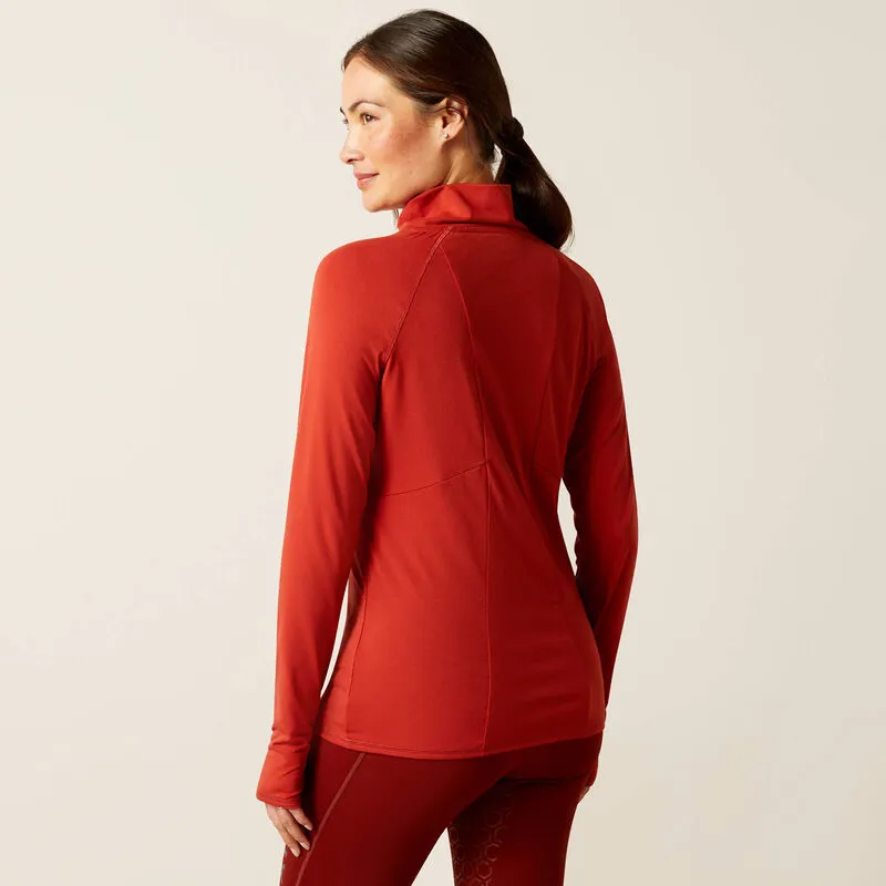Ariat Women's Venture Baselayer - Red Ochre - Image 2