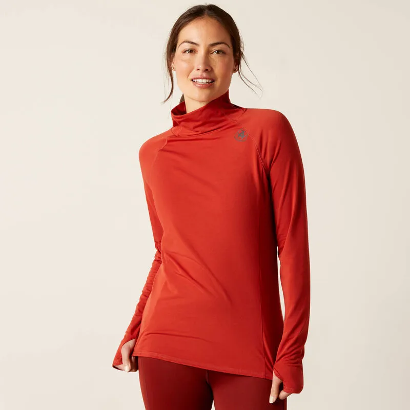 Ariat Women's Venture Baselayer - Red Ochre