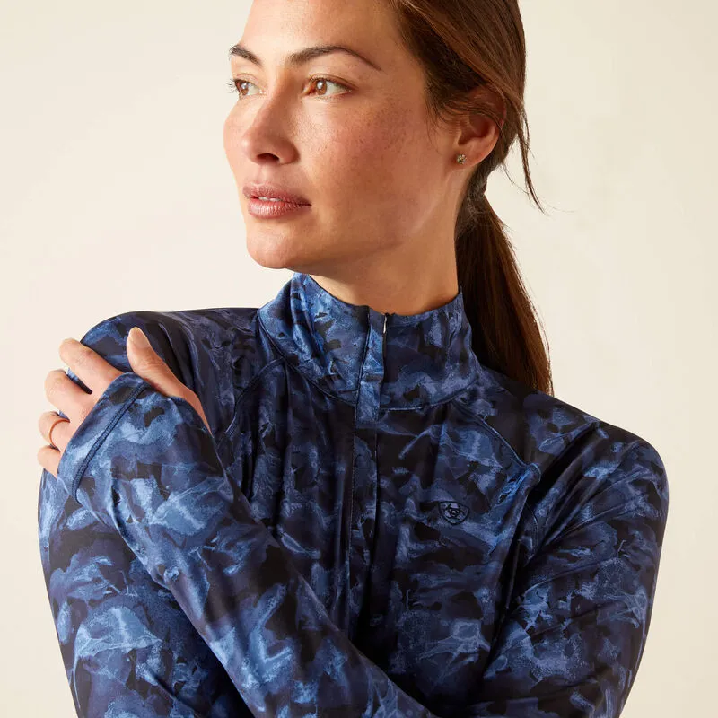 Ariat Women's Lowell 2.0 1/4 Zip - Stormy Skies - Image 4