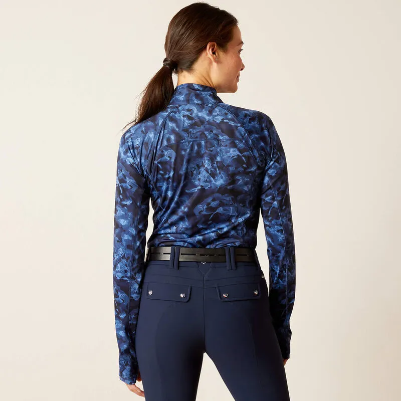 Ariat Women's Lowell 2.0 1/4 Zip - Stormy Skies - Image 2