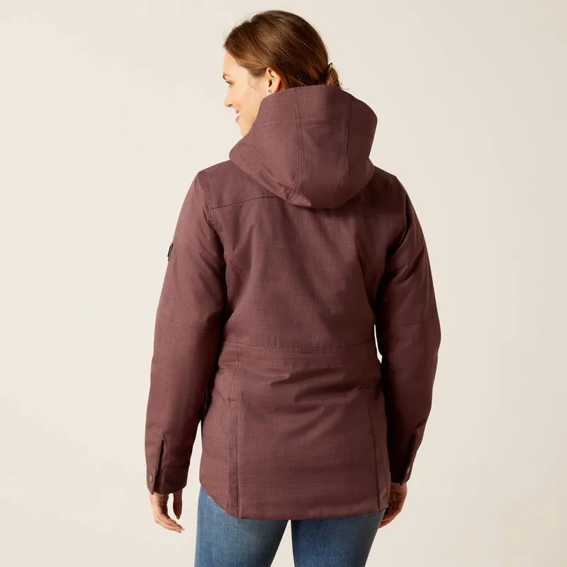 Ariat Women's Sterling Insulated H2O Parka - Raisin - Image 2
