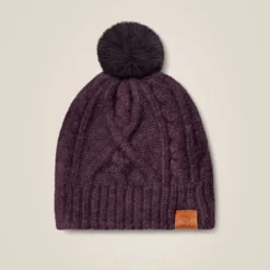 Ariat Entwine Beanie - Raisin Heather