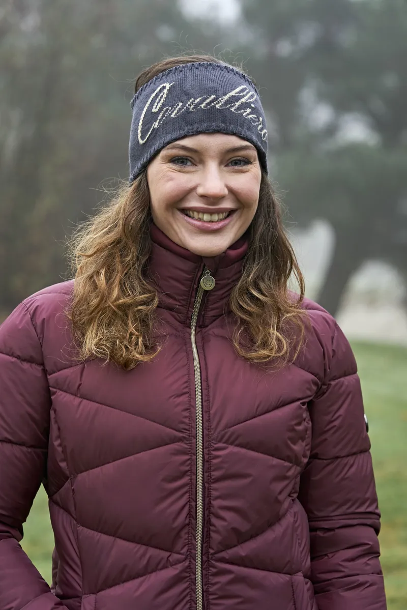 Covalliero Quilted Jacket Merlot - Image 4