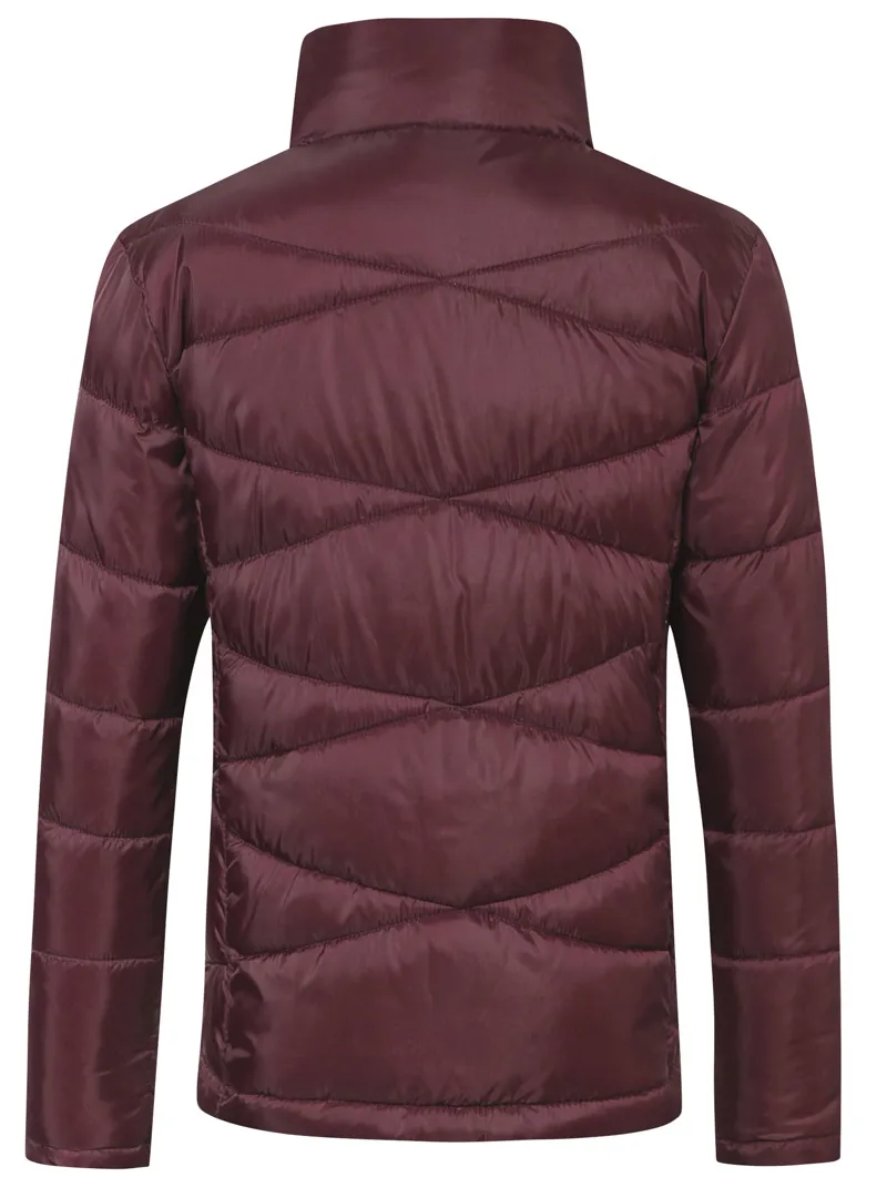 Covalliero Quilted Jacket Merlot - Image 2