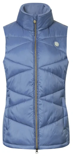 Covalliero Quilted Waistcoat Gilet Ice Blue