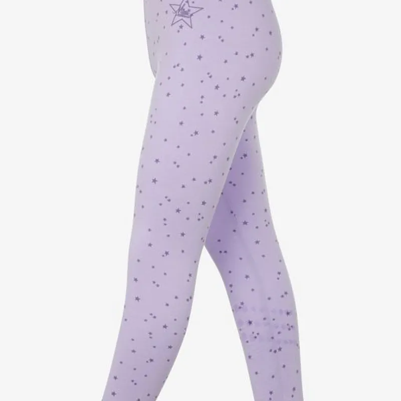 LeMieux Mini Leah Riding Legging 2 Pack Wisteria-Dove - Image 4