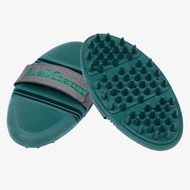 LeMieux Flexi Massage Brush Spruce