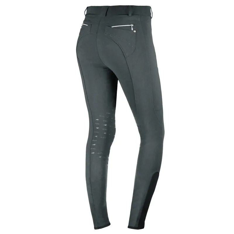 Schockemohle Venus Knee Grip Breeches Graphite - Image 2