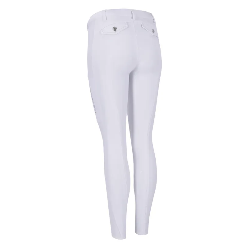 Schockemohle Eleonore II Full Seat Breeches White - Image 2