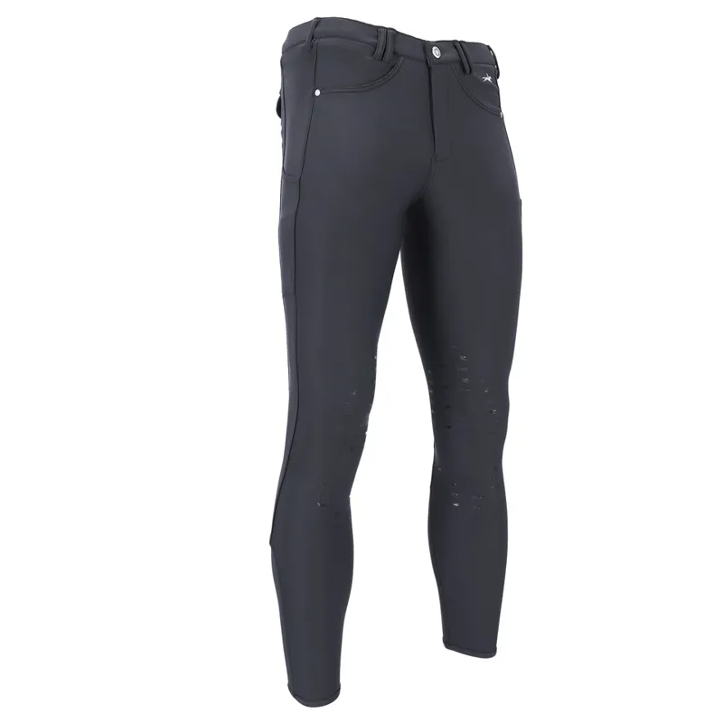 Schockemohle Draco II Men's Knee Grip Breeches Dark Blue