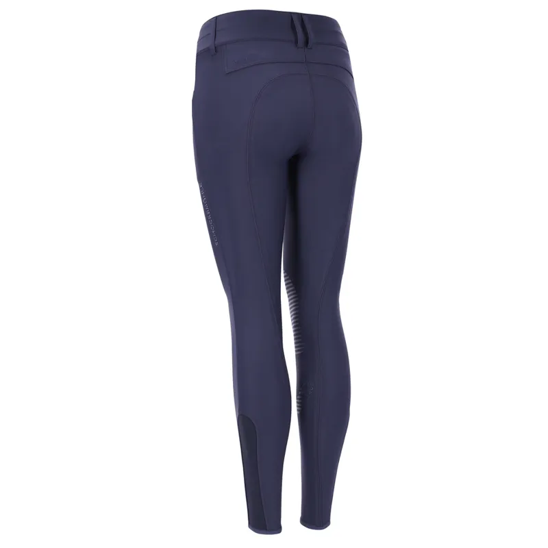 Schockemohle Summer Jacky Knee Grip Breeches Dark Blue - Image 2