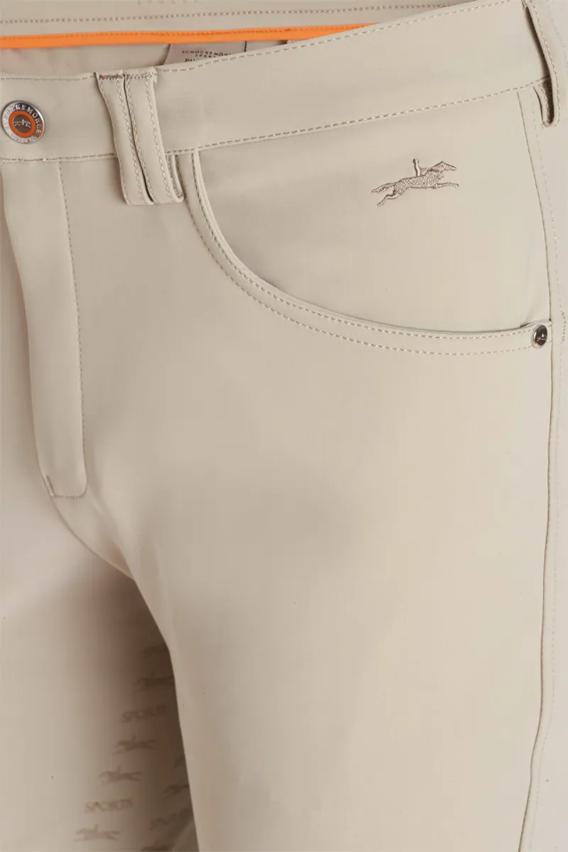 Schockemohle Hero Men's Full Seat Breeches Tan - Image 3