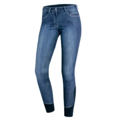 Schockemohle Delphi Jeans Full Seat Breeches Jeans Blue