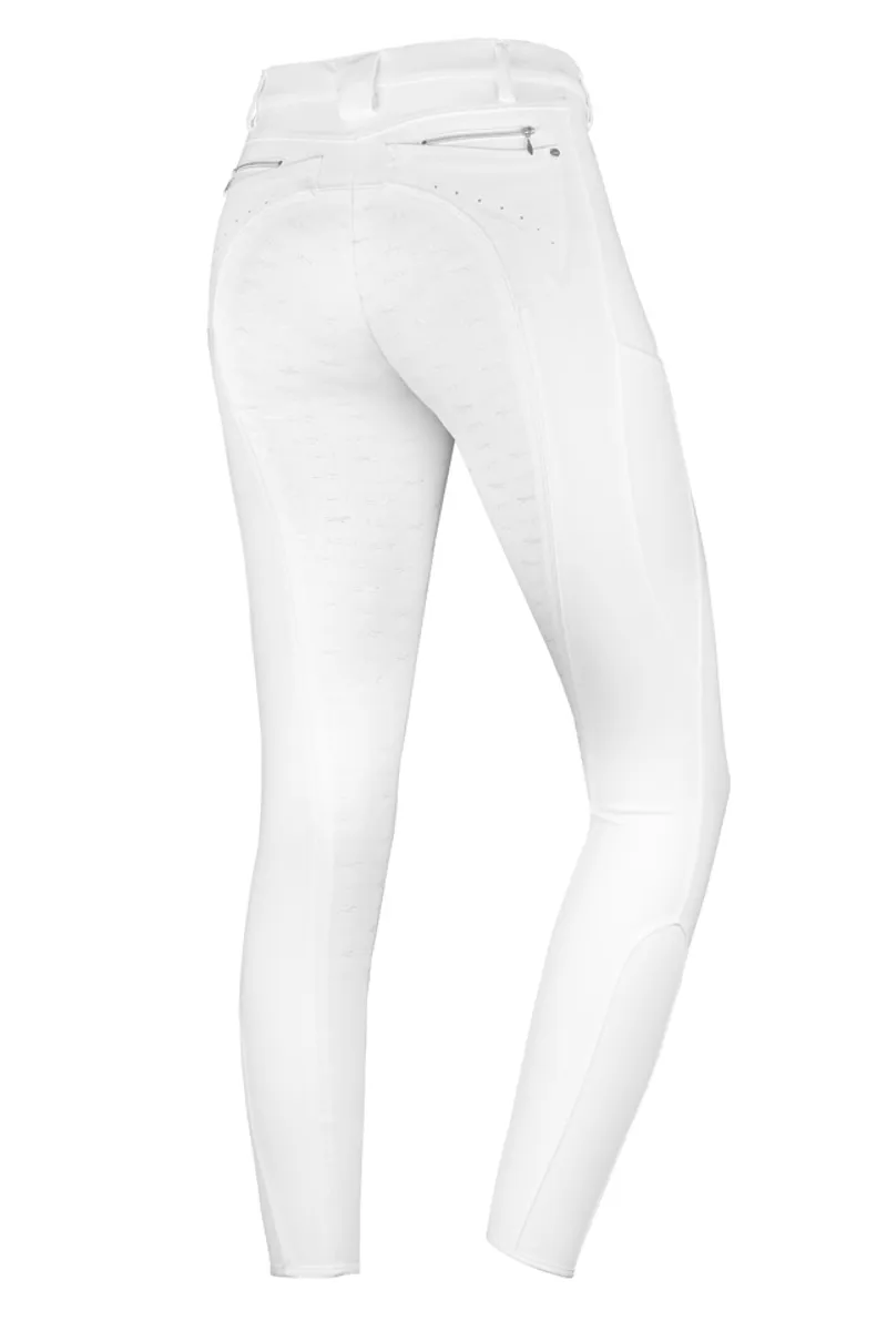 Schockemohle Victory Full Seat Breeches White - Image 2