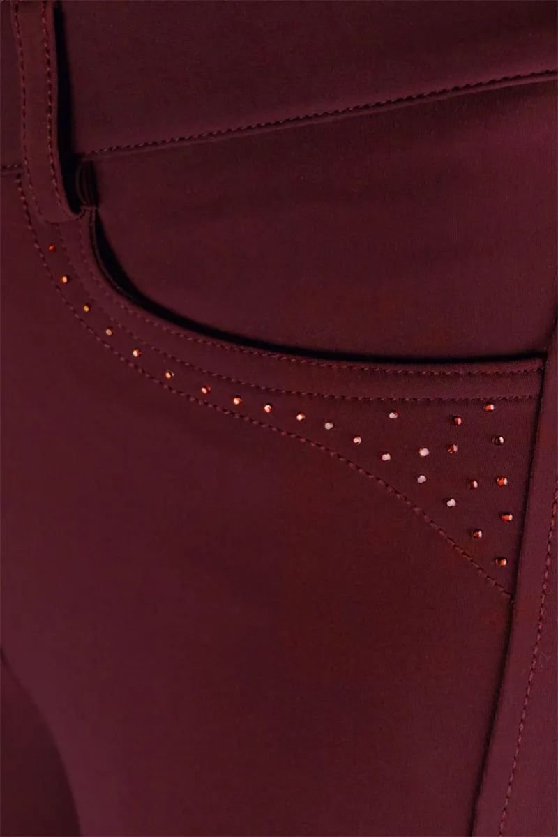 Schockemohle Victory Full Seat Breeches Cassis - Image 5