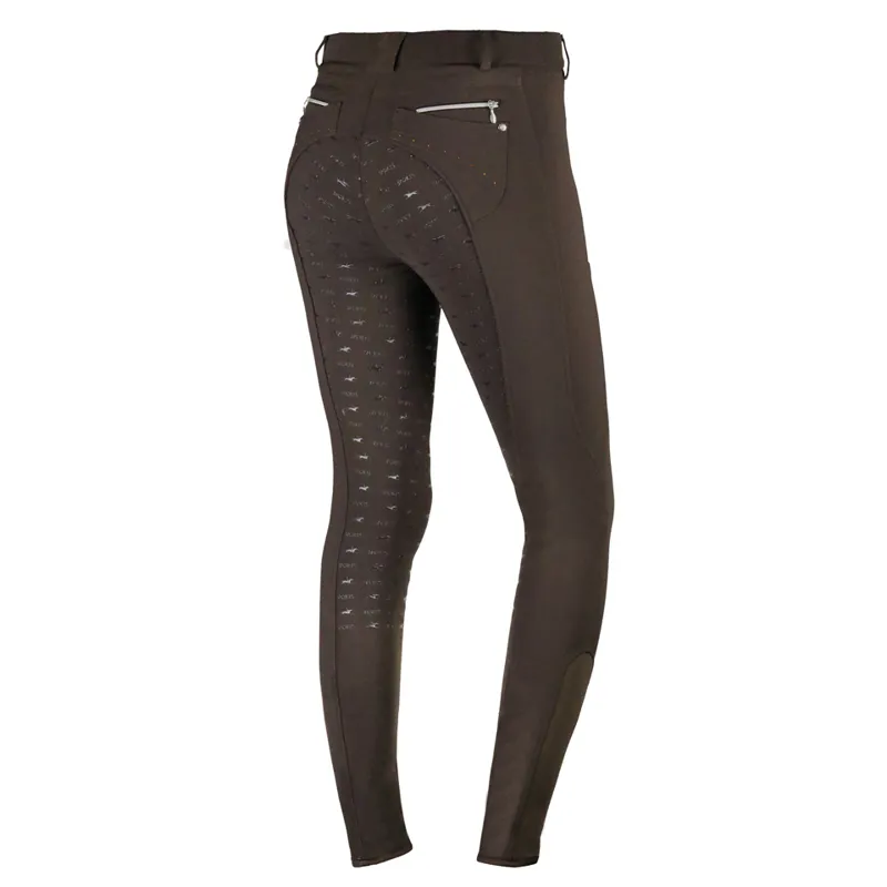 Schockemohle Victory Full Seat Breeches Dark Brown - Image 2