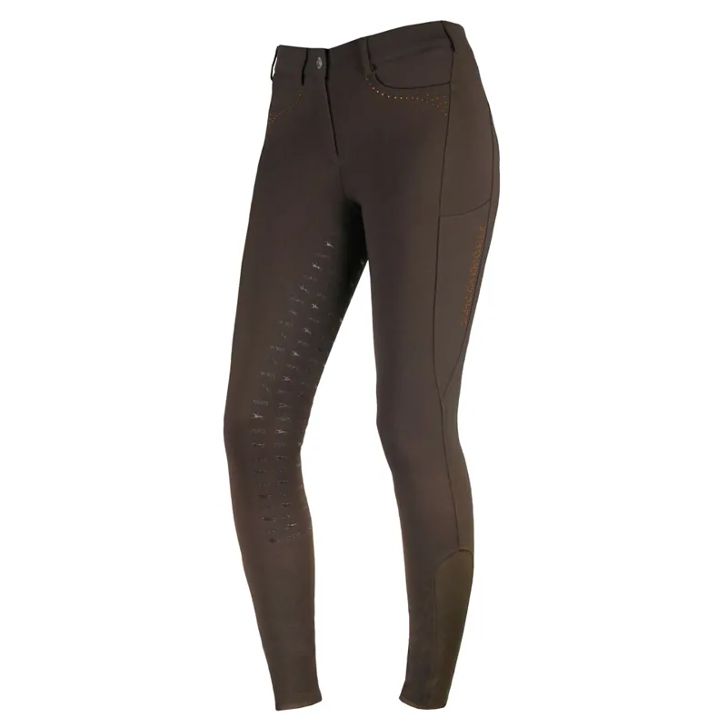 Schockemohle Victory Full Seat Breeches Dark Brown
