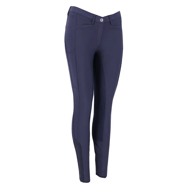 Schockemohle Celine Full Seat Breeches Dark Blue