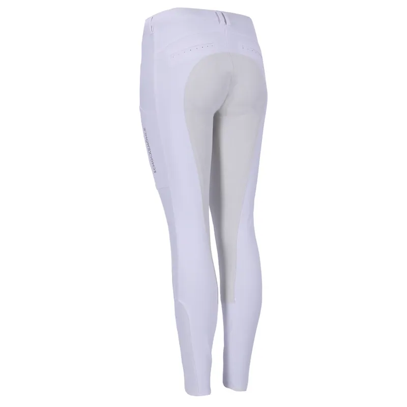Schockemohle Celine Full Seat Breeches White - Image 2