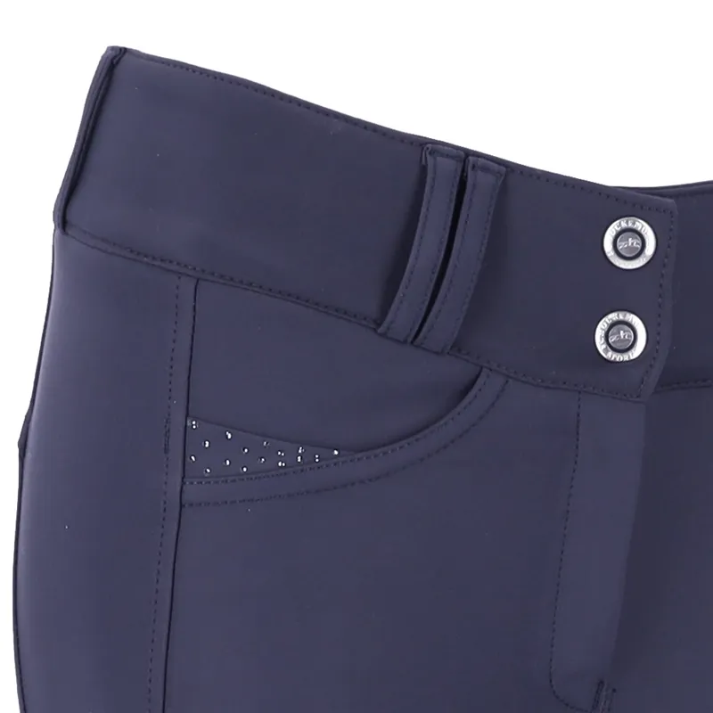 Schockemohle Noelle Full Seat Breeches Dark Blue - Image 5