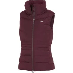 Schockemohle Merle Style Quilted Gilet - Wine