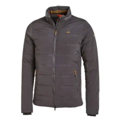 Schockemohle Vince Men's Quilted Jacket Graphite