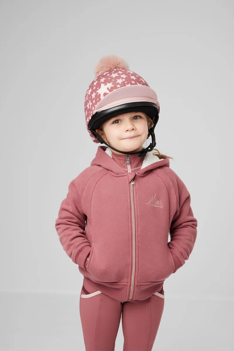 LeMieux Mini Sherpa Lined Lily Hoodie Orchid - Image 6