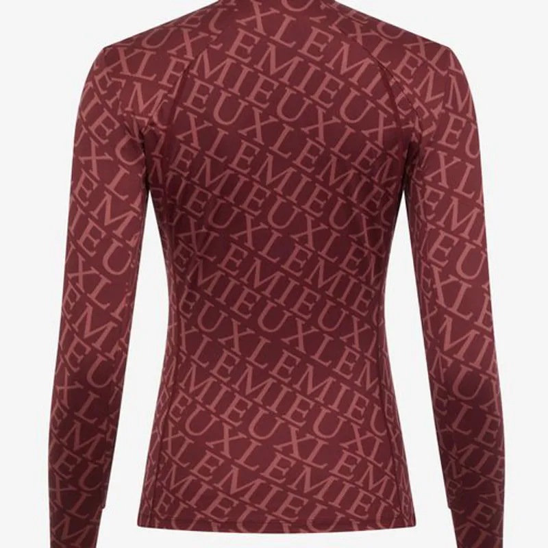 LeMieux Fleur Baselayer Merlot - Image 4