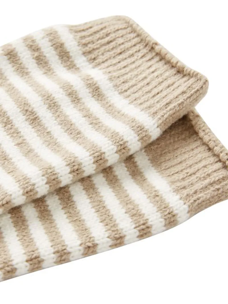 Joules Women's Cosy Stripe Socks - Oakmarl - Cream - Image 3