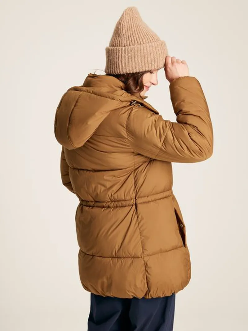 Joules Women's Holsworth Puffer Coat - Rust - Image 2