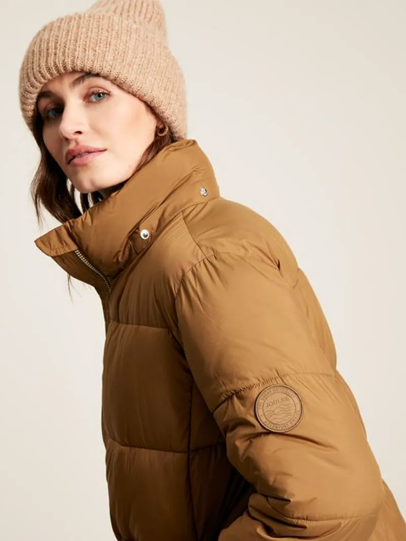 Joules Women's Holsworth Puffer Coat - Rust - Image 5