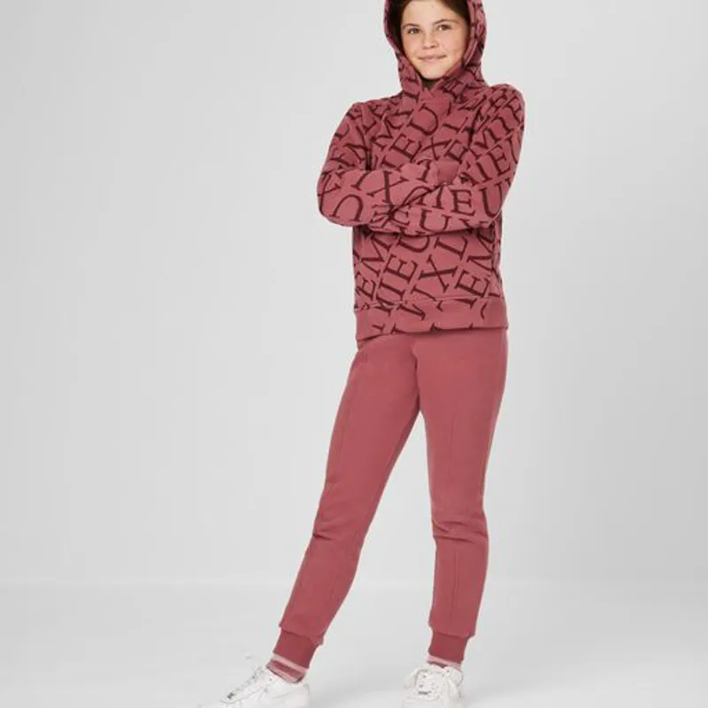 LeMieux Young Rider Honor Pop Over Hoodie Orchid - Image 5