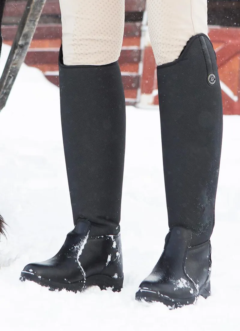 Mountain Horse Active Winter Young High Rider Boots Black - Image 2