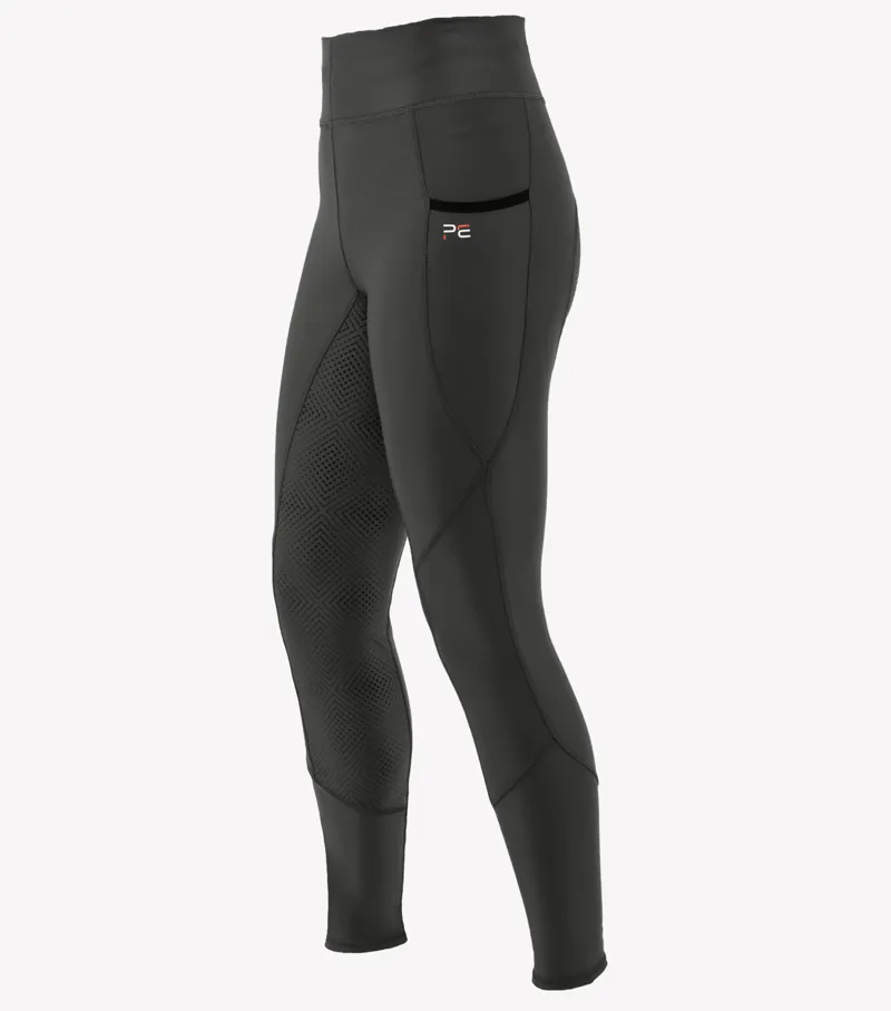 Premier Equine Alexa Ladies Riding Tights Anthracite - Image 2