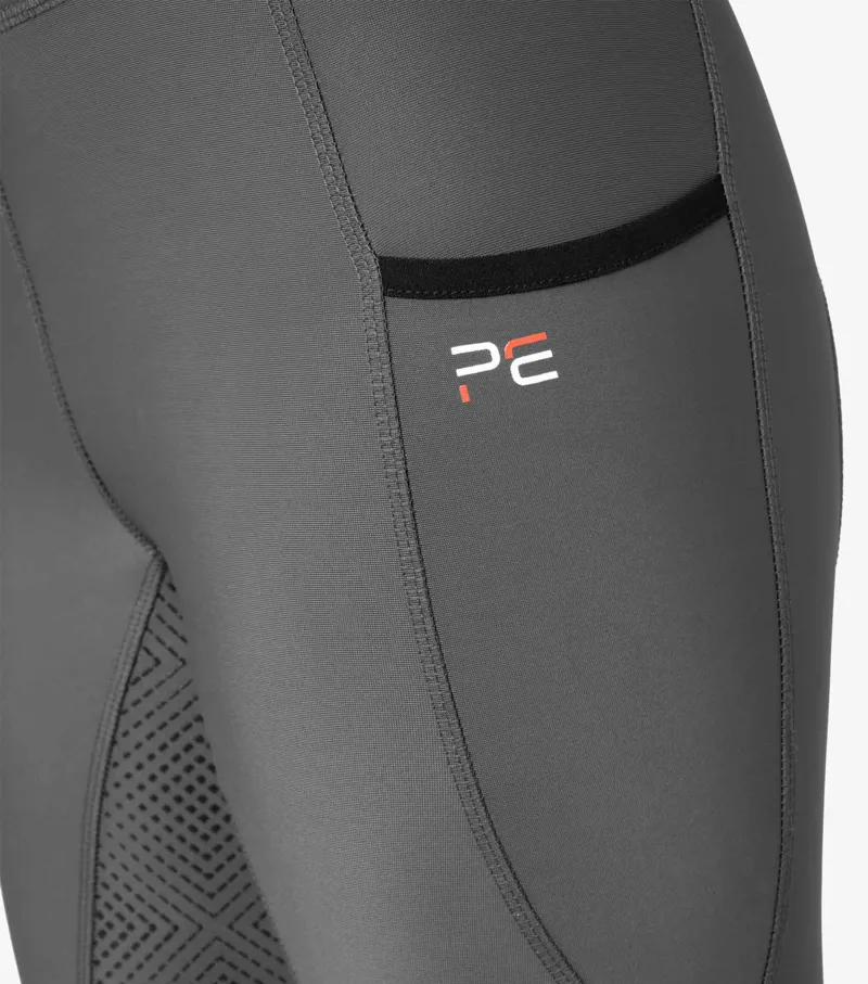 Premier Equine Alexa Ladies Riding Tights Anthracite - Image 5