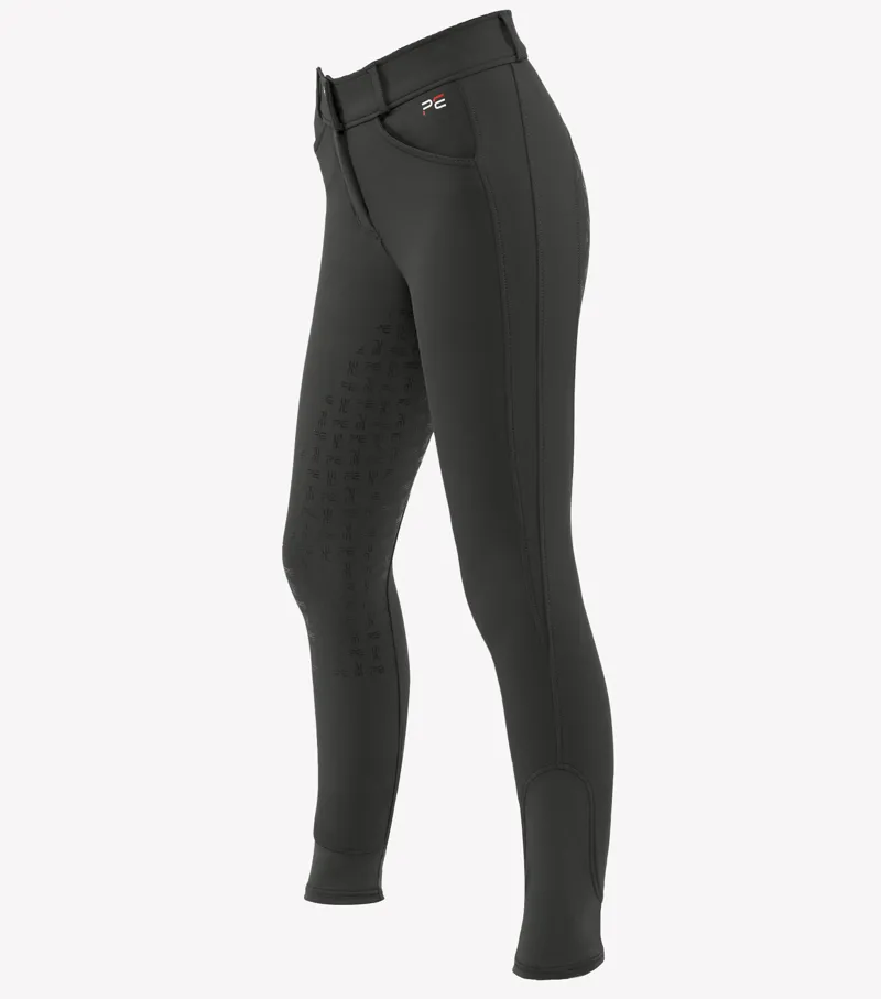 Premier Equine Alto Ladies Full Seat Gel Riding Breeches Anthracite - Image 3