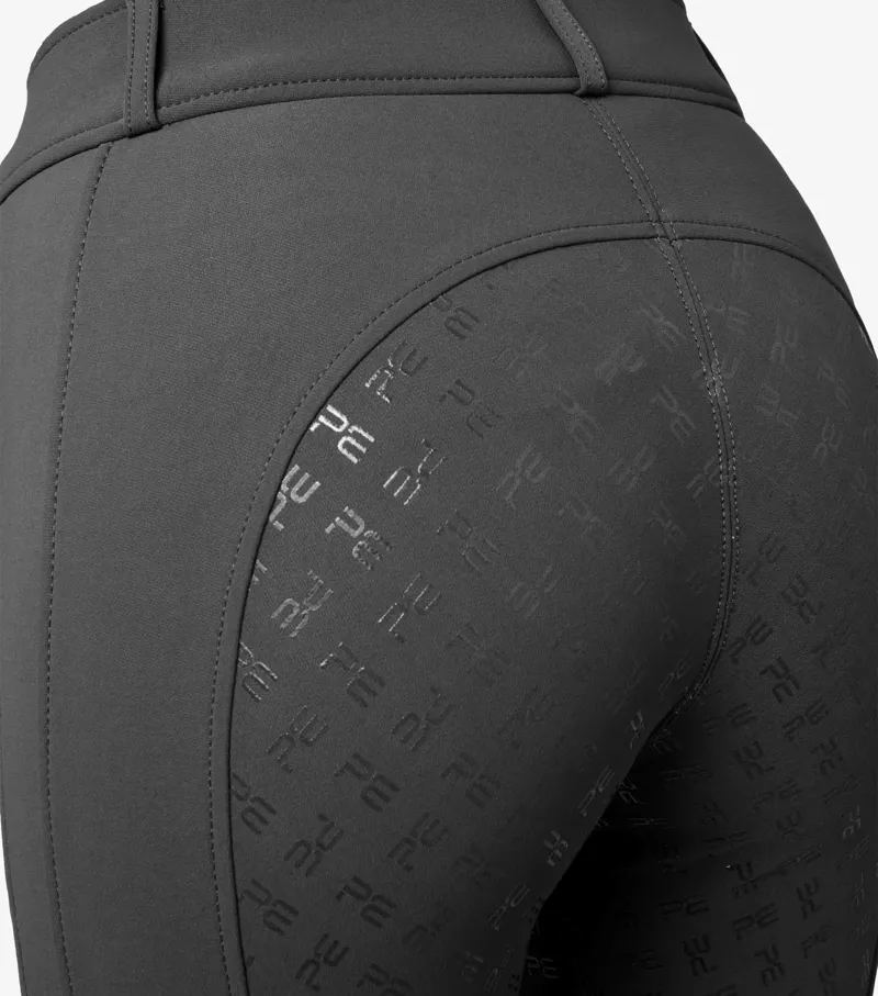 Premier Equine Alto Ladies Full Seat Gel Riding Breeches Anthracite - Image 6