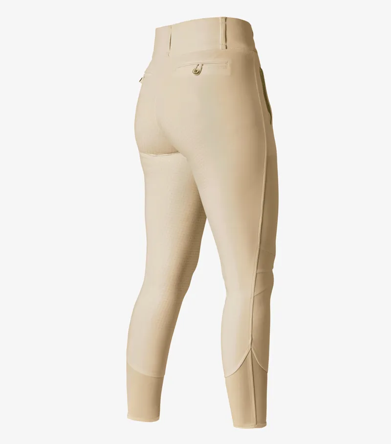 Premier Equine Aradina Ladies Full Seat Gel Competition Riding Breeches Vanilla - Image 3