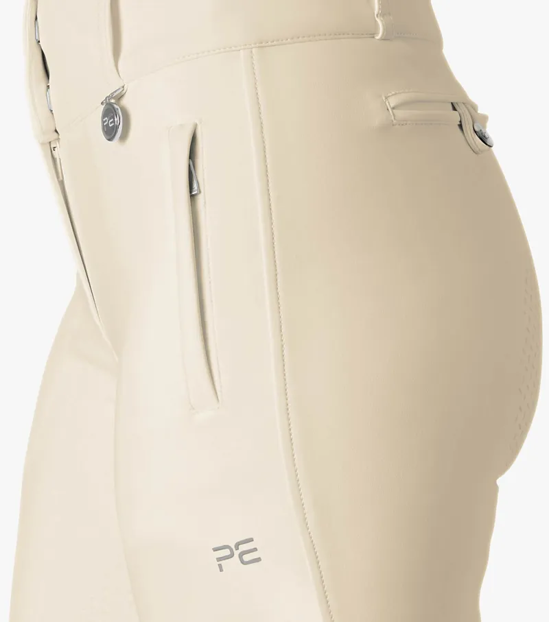 Premier Equine Aradina Ladies Full Seat Gel Competition Riding Breeches Vanilla - Image 5