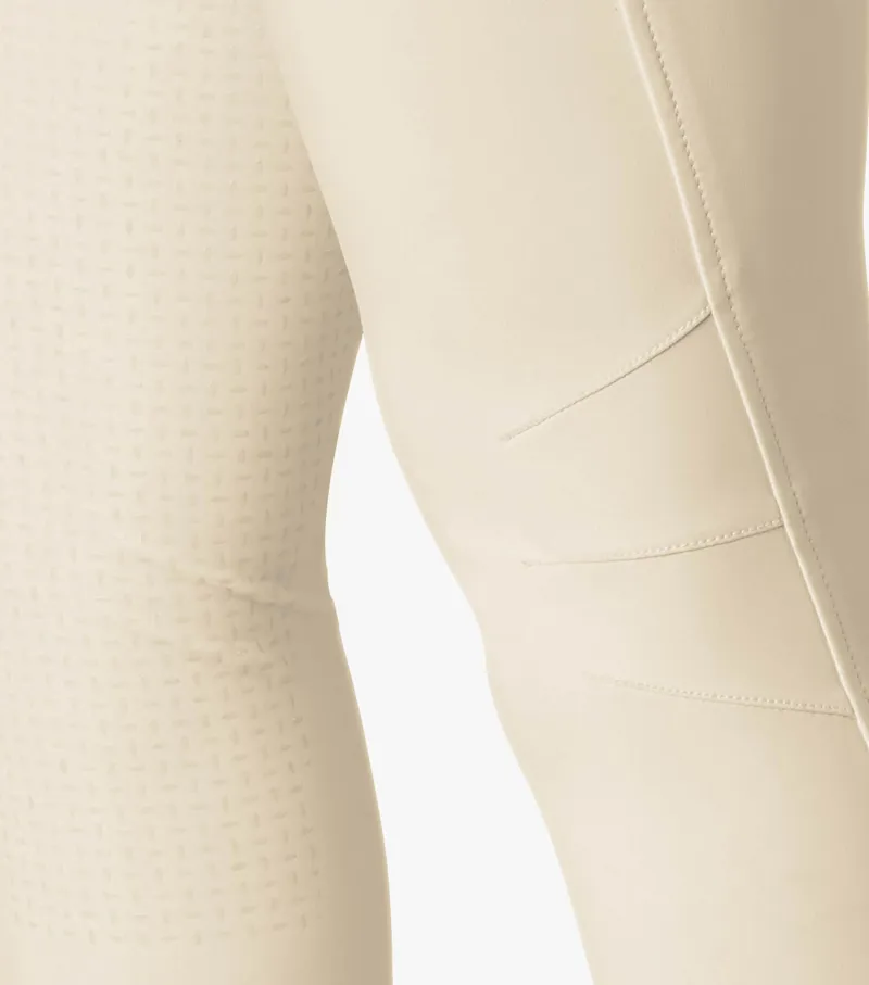 Premier Equine Aradina Ladies Full Seat Gel Competition Riding Breeches Vanilla - Image 6