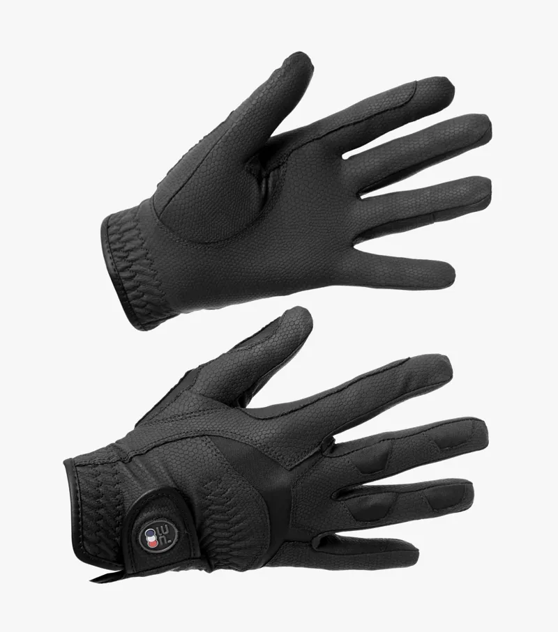Premier Equine Ascot Horse Riding Gloves Black