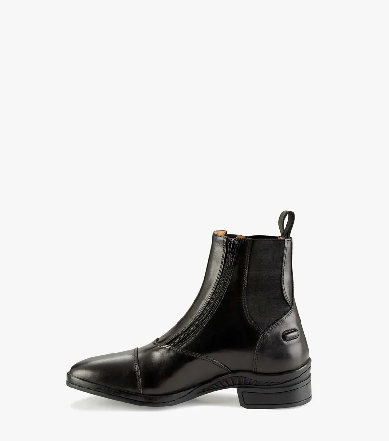 Premier Equine Aspley Ladies Leather Paddock Boots Black - Image 4