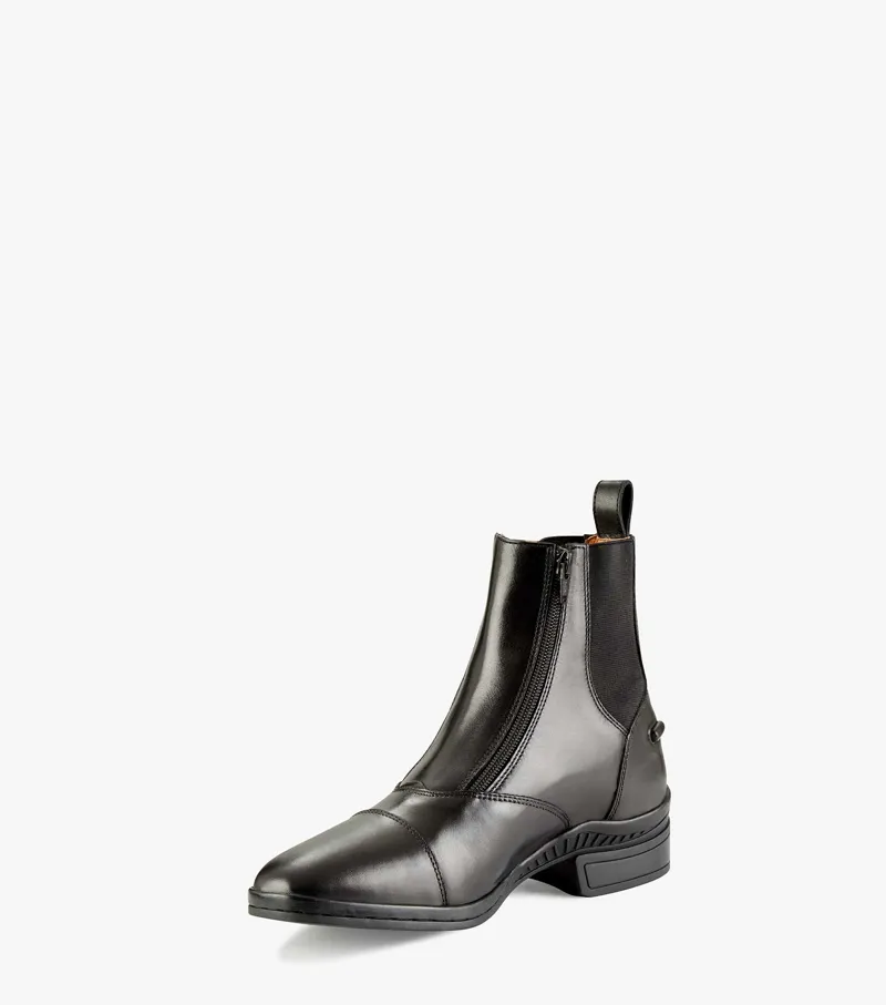 Premier Equine Aspley Ladies Leather Paddock Boots Black - Image 5