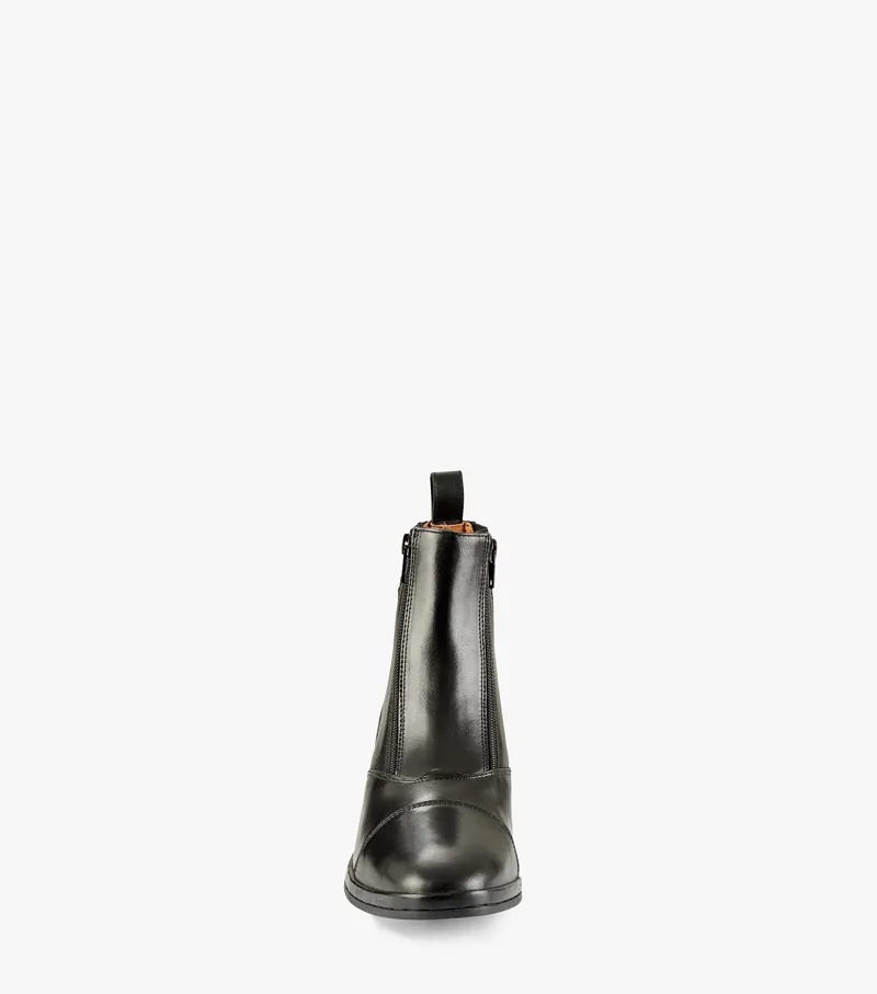 Premier Equine Aspley Ladies Leather Paddock Boots Black - Image 6