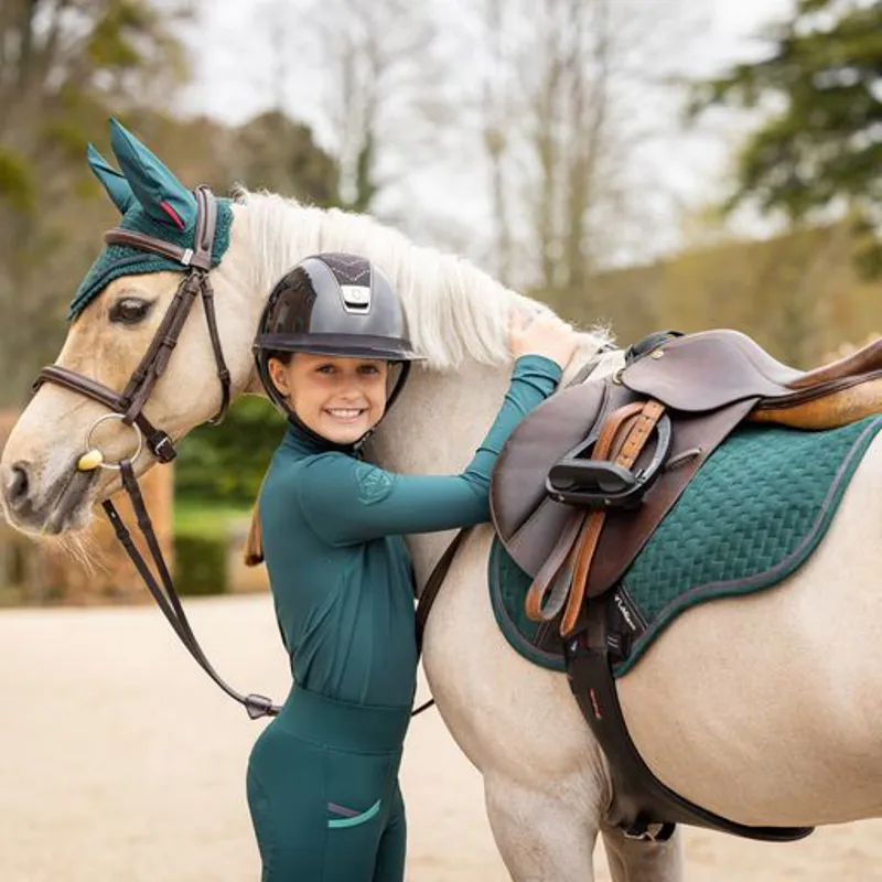 LeMieux Suede GP Square Spruce - Image 3